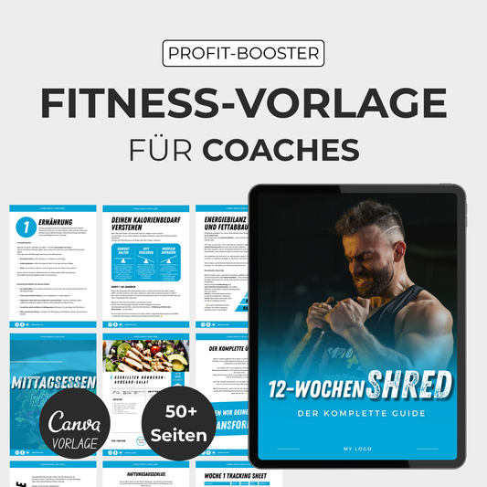 Fertige 12-Wochen Fat-Loss Vorlage für Männer