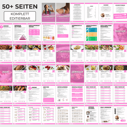 Fertige 12-Wochen Fat-Loss Vorlage für Frauen